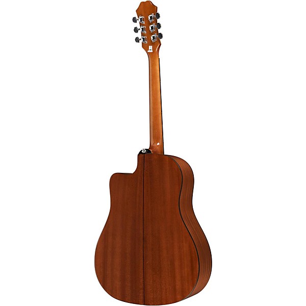 Epiphone AJ-100CE Acoustic-Electric Guitar Natural Chrome Hardware