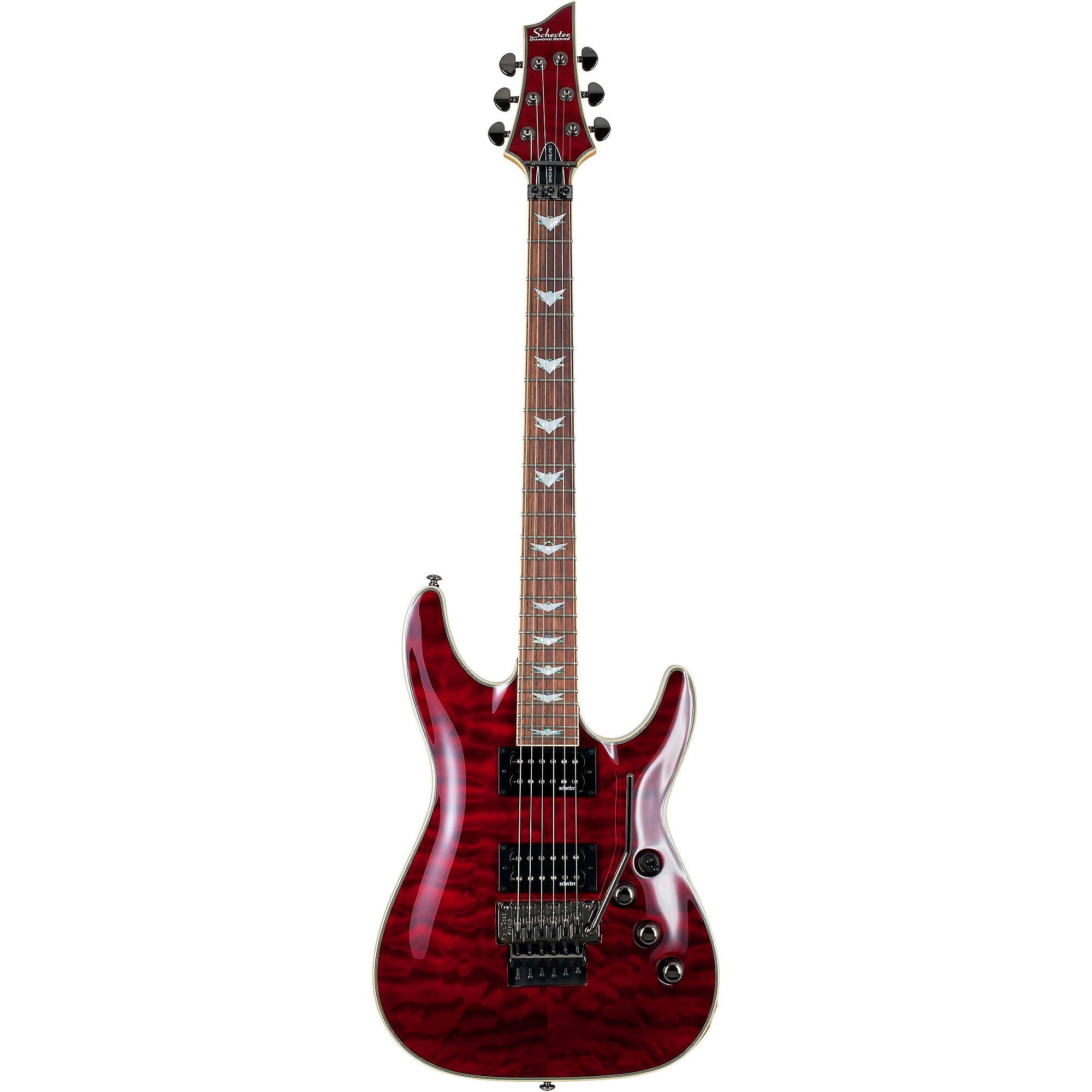 Schecter Guitar Research Omen Extreme-6 FR Electric Guitar Black