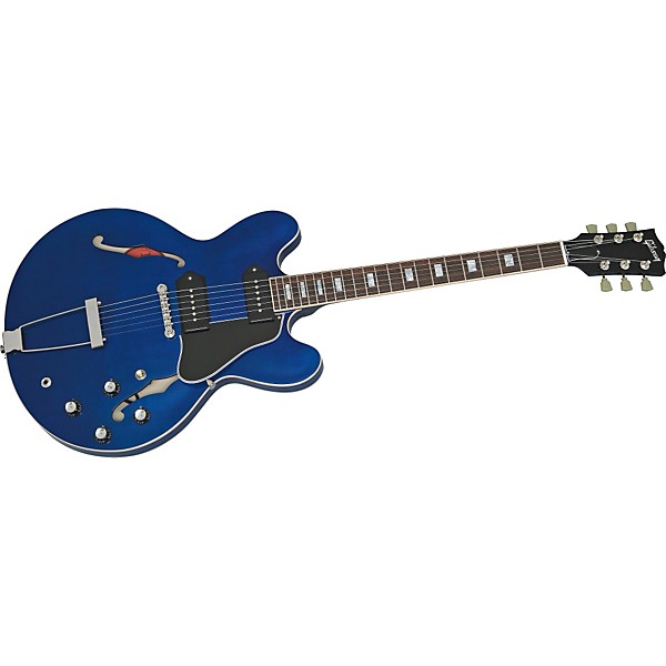 Gibson ES-330L Electric Guitar Beale St. Blue | Guitar Center