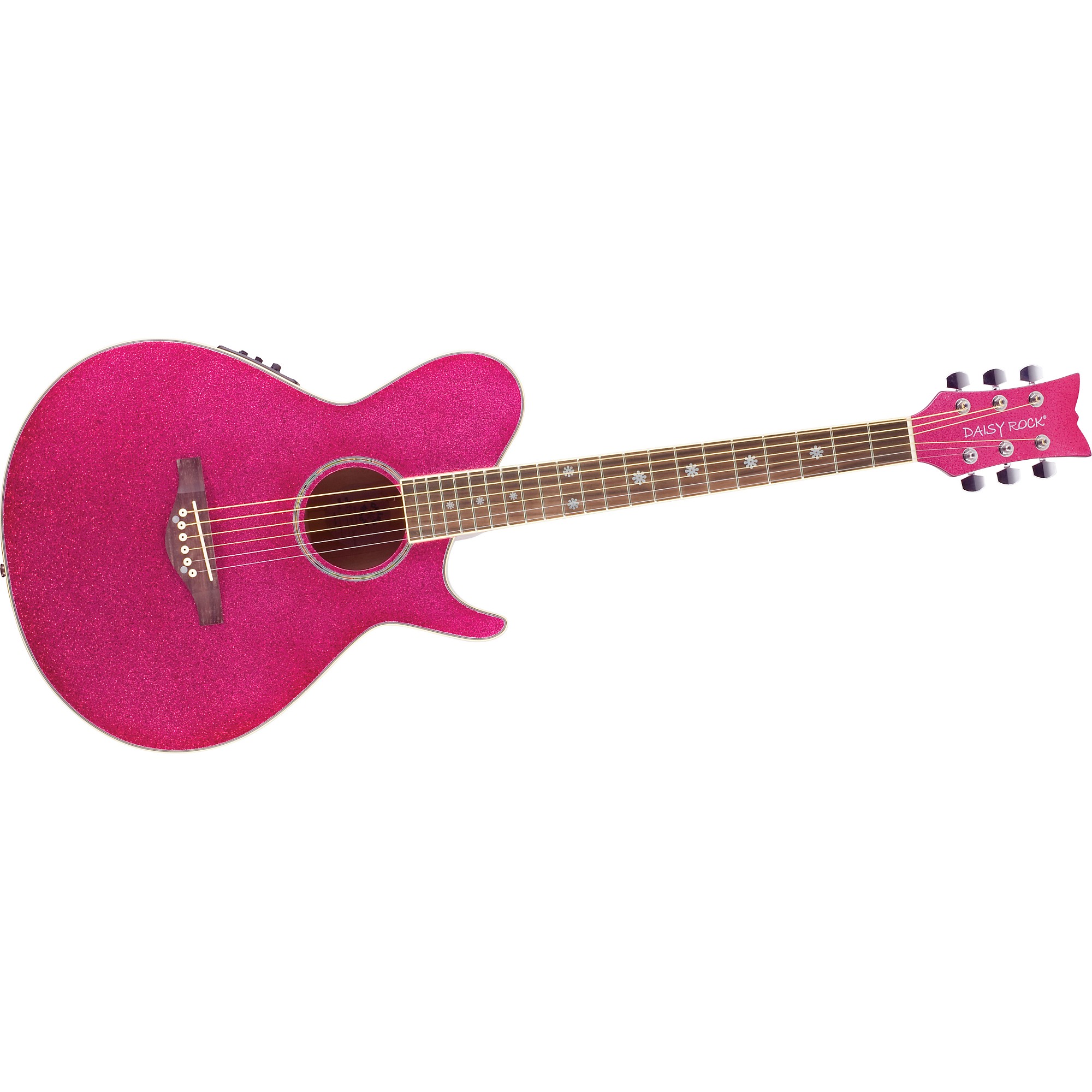 Daisy Rock Wildwood Artist Deluxe Acoustic-Electric Guitar Atomic