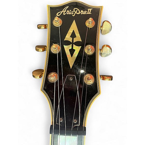 Used Aria Pro Ii LP Copy 2 Color Sunburst Solid Body Electric