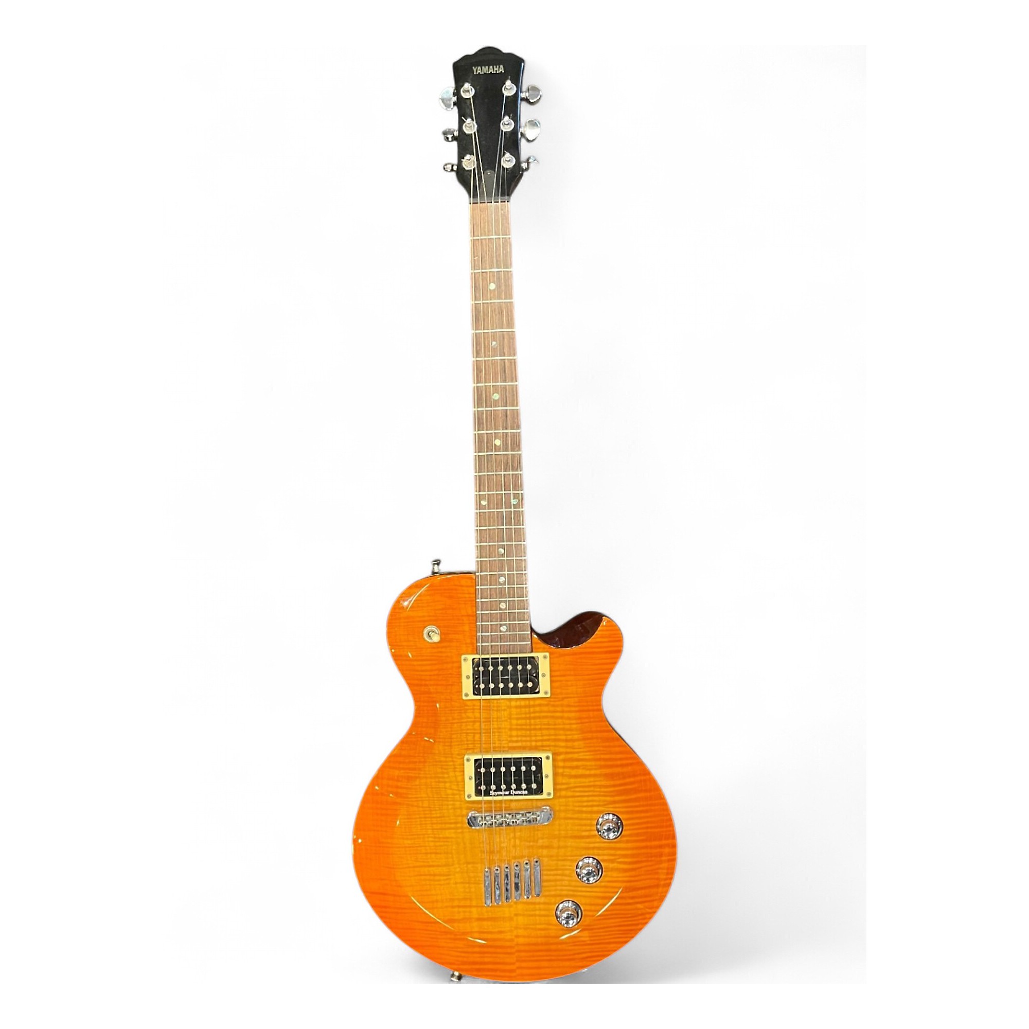 Used Yamaha AES620 Flametop Honeyburst Solid Body Electric Guitar