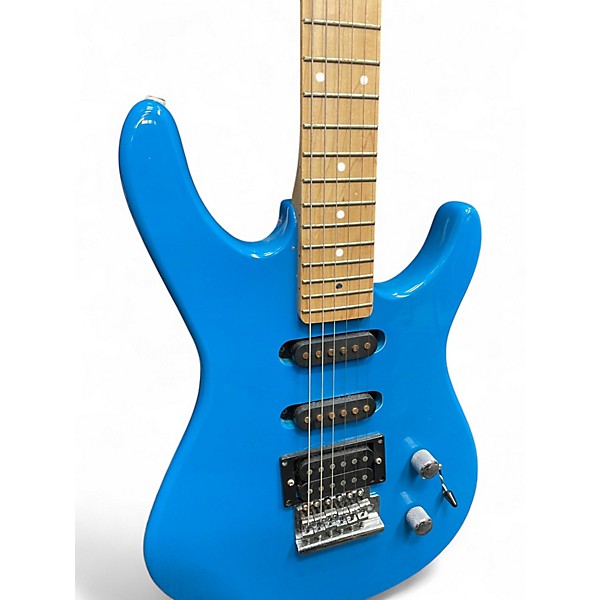 Used Washburn G-Junior G-JRV Blue Solid Body Electric Guitar Blue