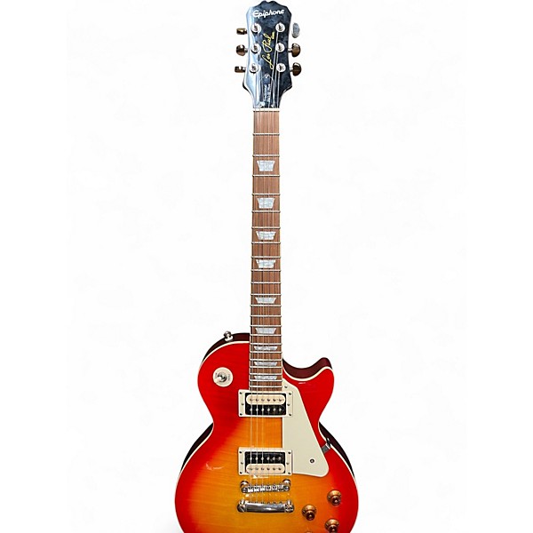 Used 2018 Epiphone Les Paul Traditional PRO III Plus Cherry