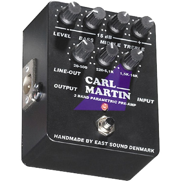 Carl Martin 3-Band Parametric EQ/Pre-amp | Guitar Center