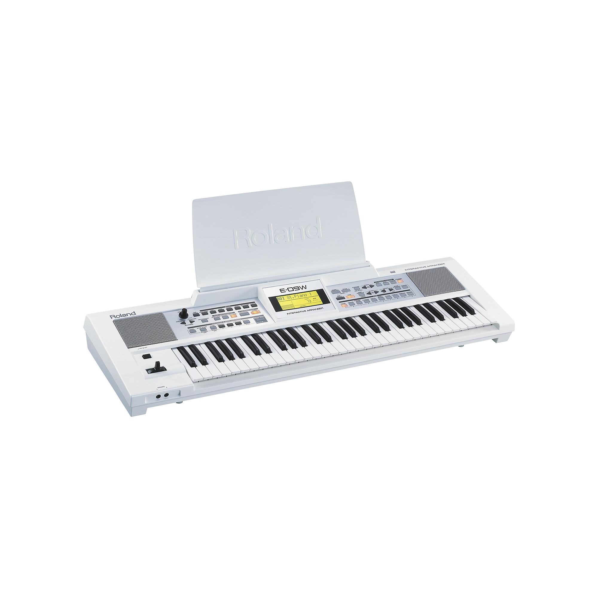 名器 ローランド ROLAND スピーカー内蔵 キーボード E-09W 美品 名器