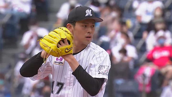 佐々木朗希がプロ初登板初先発で5回4失点。スパンジェンバーグの同点打