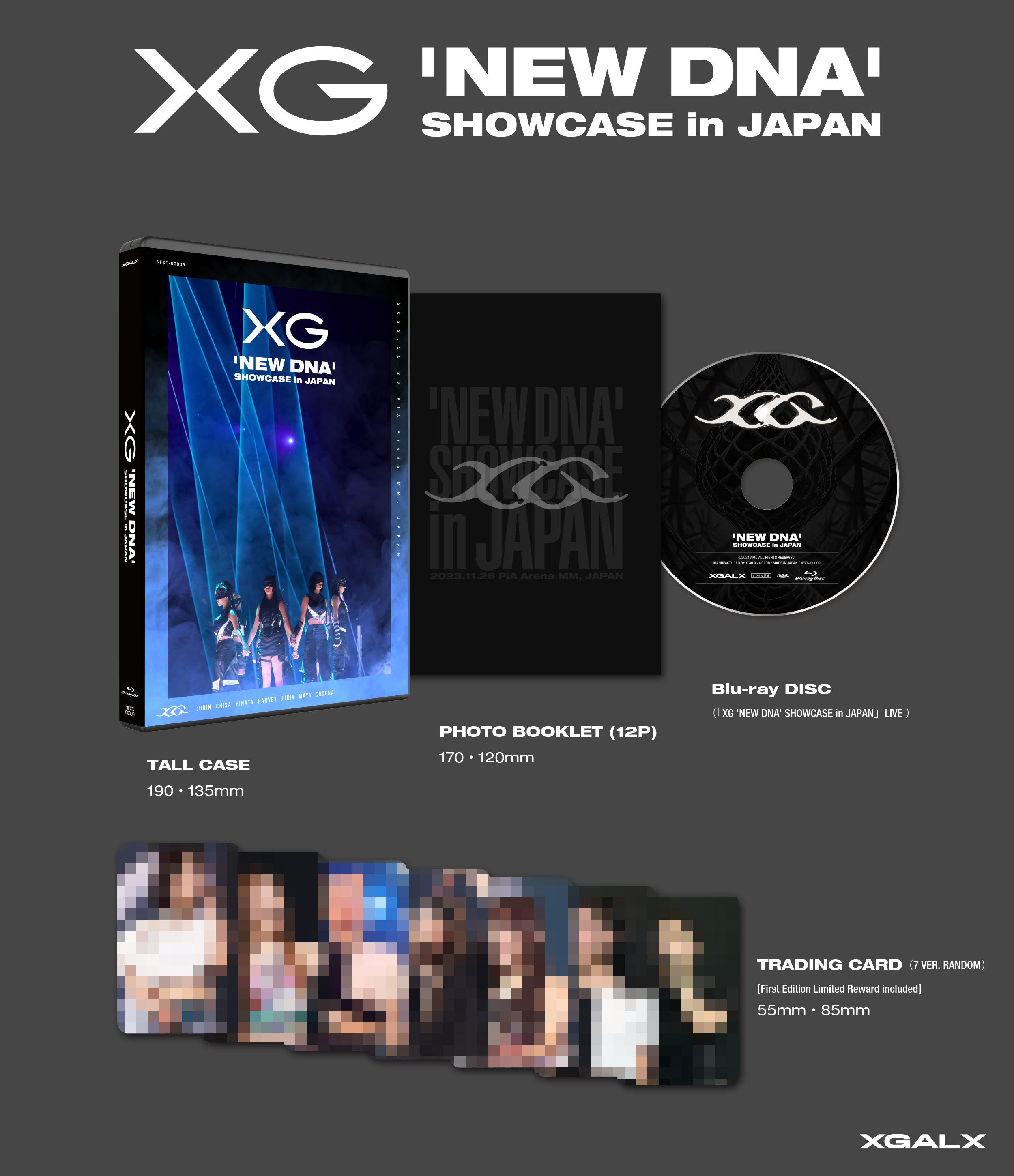 jp.ktown4u.com : [Blu-Ray] XG - ['NEW DNA' SHOWCASE in JAPAN] Blu