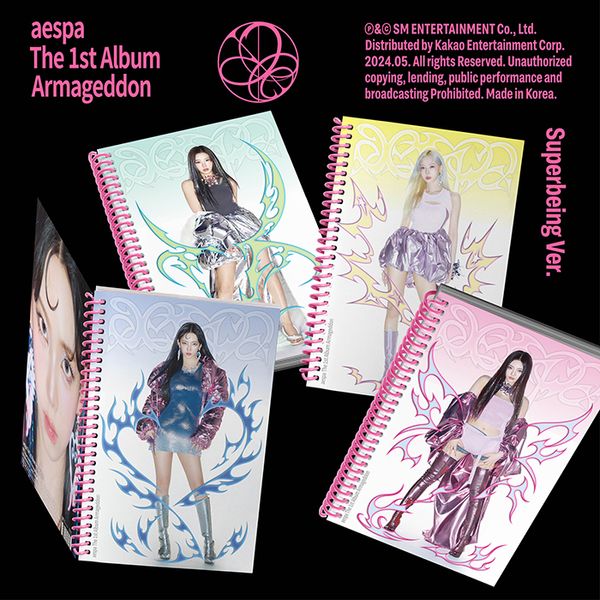 jp.ktown4u.com : [4CD セット] aespa - 正規アルバム1集 [Armageddon