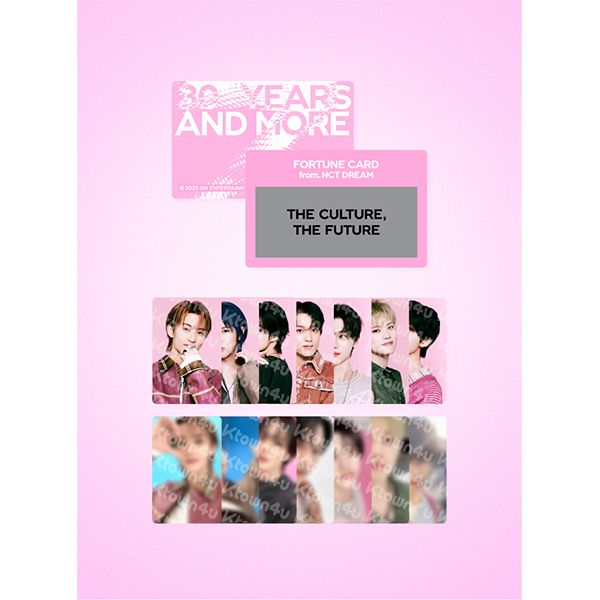 jp.ktown4u.com : NCT DREAM - [SMTOWN LIVE 2025] FORTUNE SCRATCH