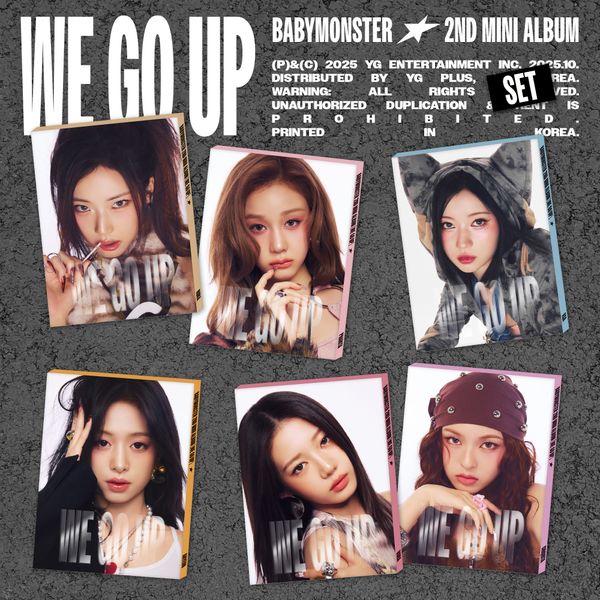 ktown4u.com : BABYMONSTER - 2nd MINI ALBUM [WE GO UP] PATTERN Ver. ASA