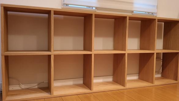 無印良品の「スタッキングシェルフ」は、大容量なのに部屋が狭く