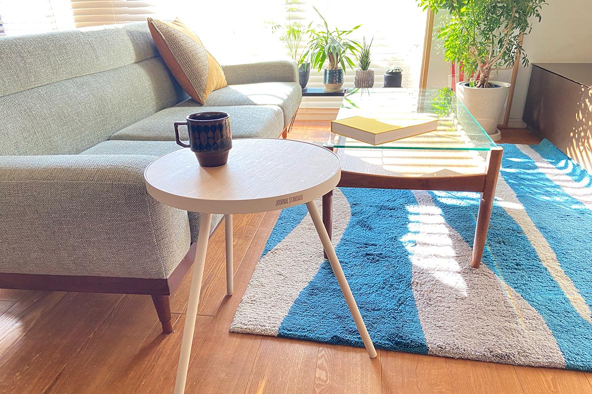 山崎実業×JOURNAL STANDARD FURNITUREのサイドテーブルは3通りに使える
