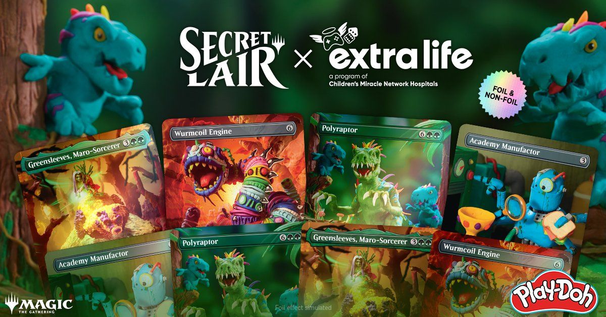 MTG And Play-Doh Have Teamed Up With Extra Life To Raise Money For