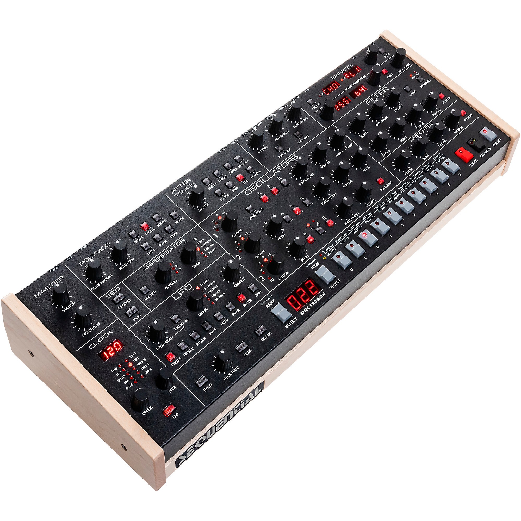 Sequential Trigon-6 Analog Synthesizer Desktop Module | Music & Arts