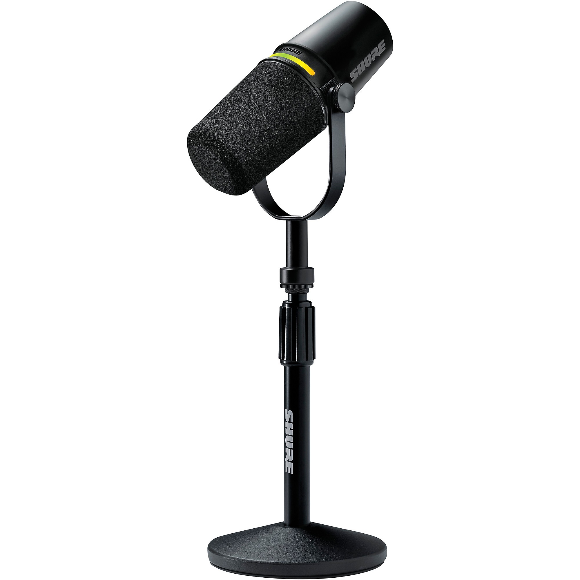 Shure MV7+ Podcast Kit With Stand | Music & Arts
