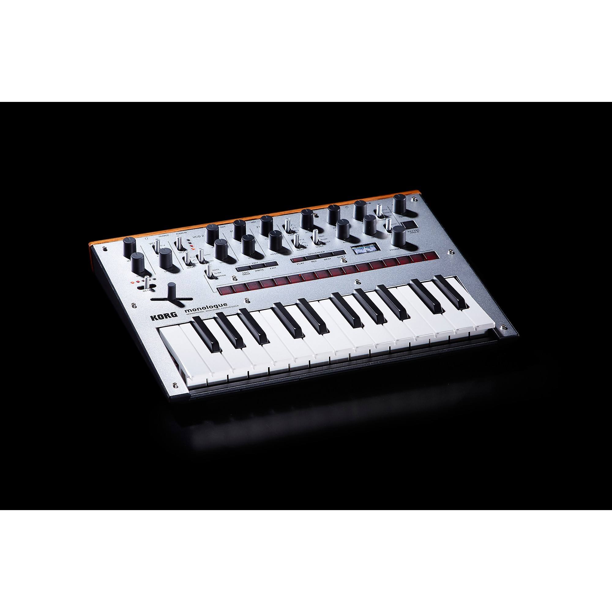 KORG monologue Monophonic Analog Synthesizer Silver | Music & Arts