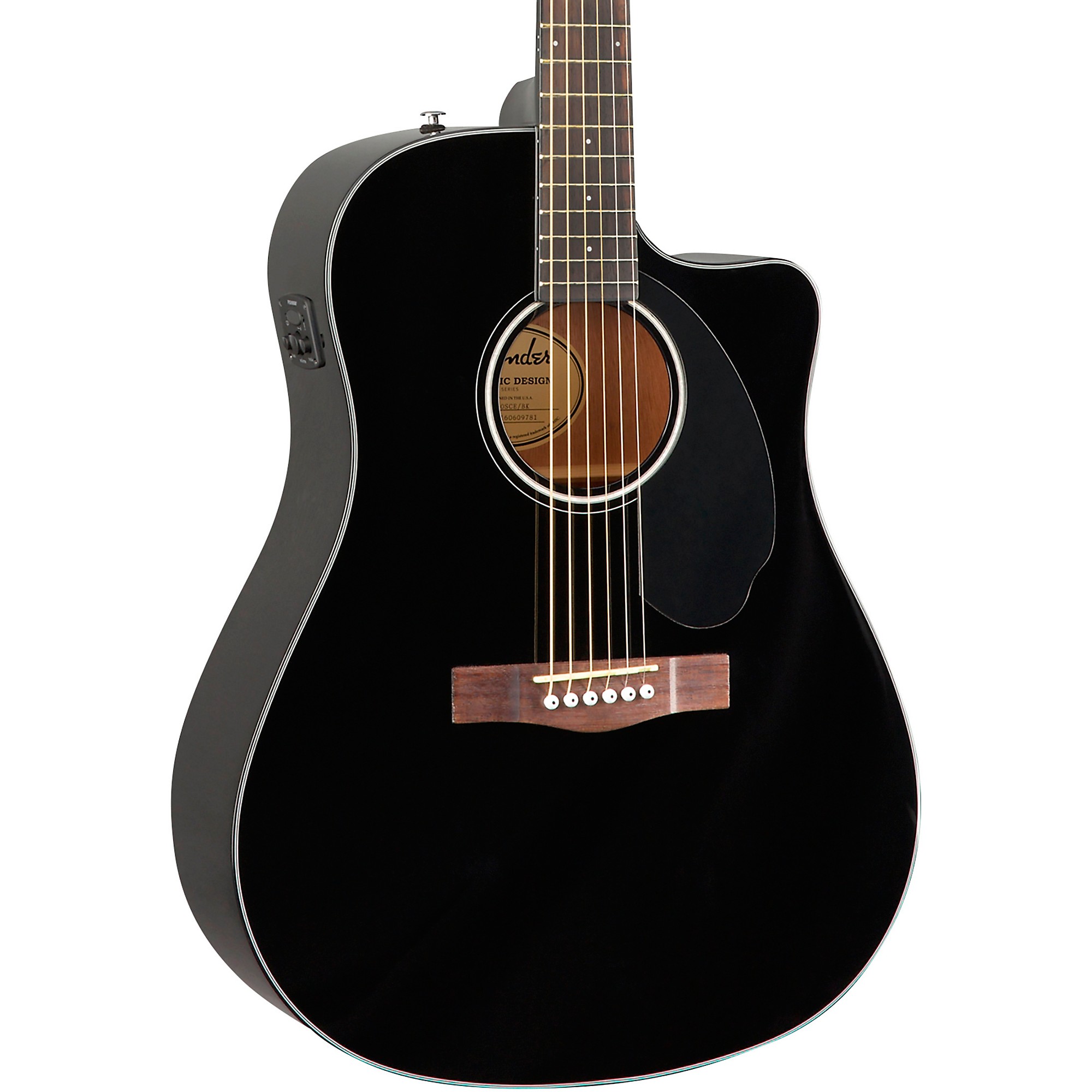 Fender CD-60SCE Dreadnought Acoustic-Electric Guitar | Music & Arts