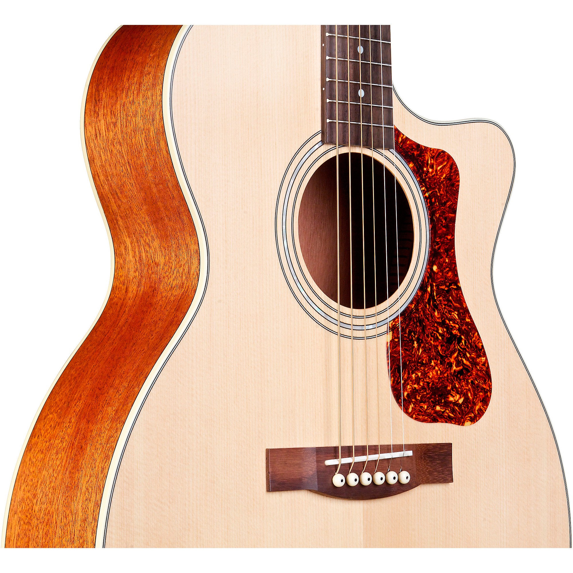 Guild OM-240CE Orchestra Cutaway Acoustic-Electric Guitar | Music