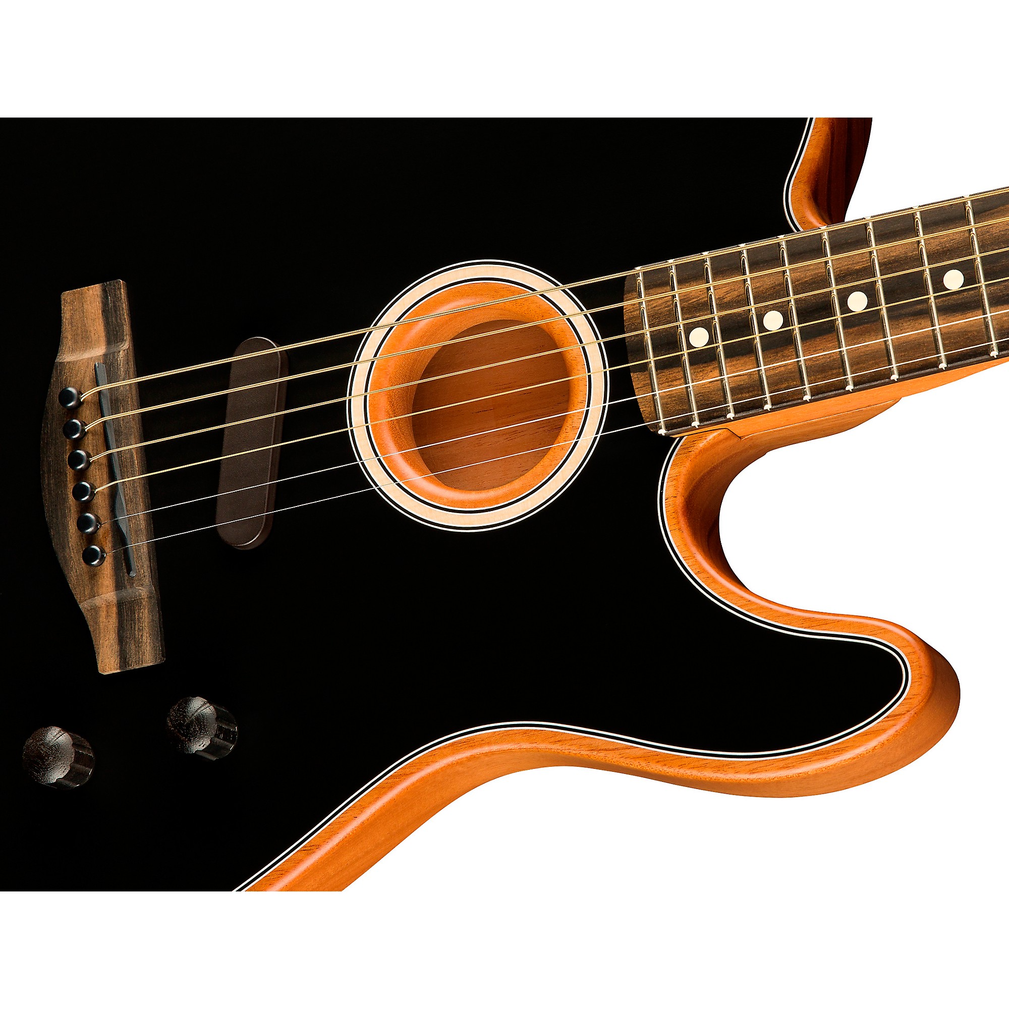 Fender American Acoustasonic Telecaster Ebony Fingerboard Acoustic