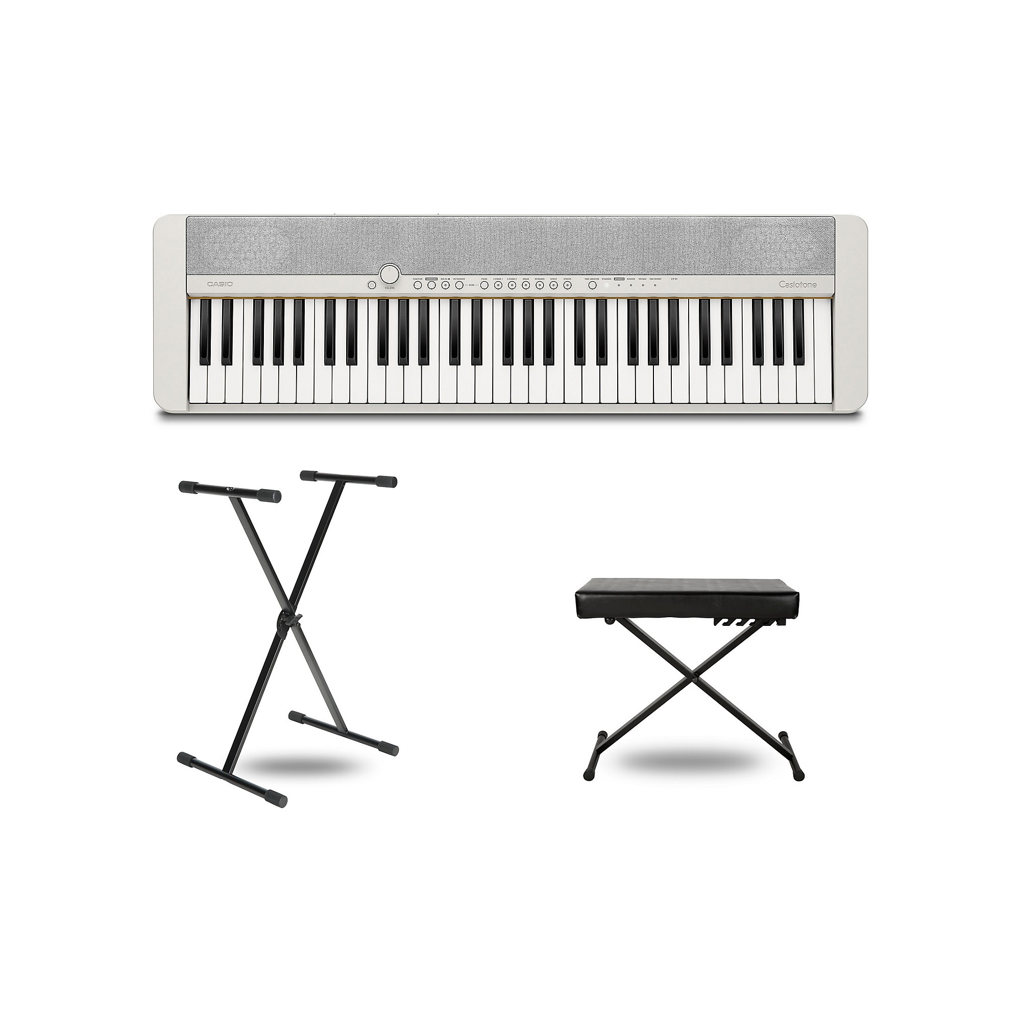 Casio Casiotone CT-S1 Keyboard With Stand and Bench | Music & Arts