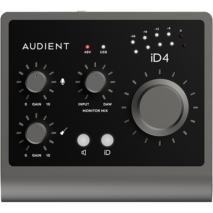 Audient iD4 MKII Desktop 2x2 USB Type-C Audio Interface | Music & Arts