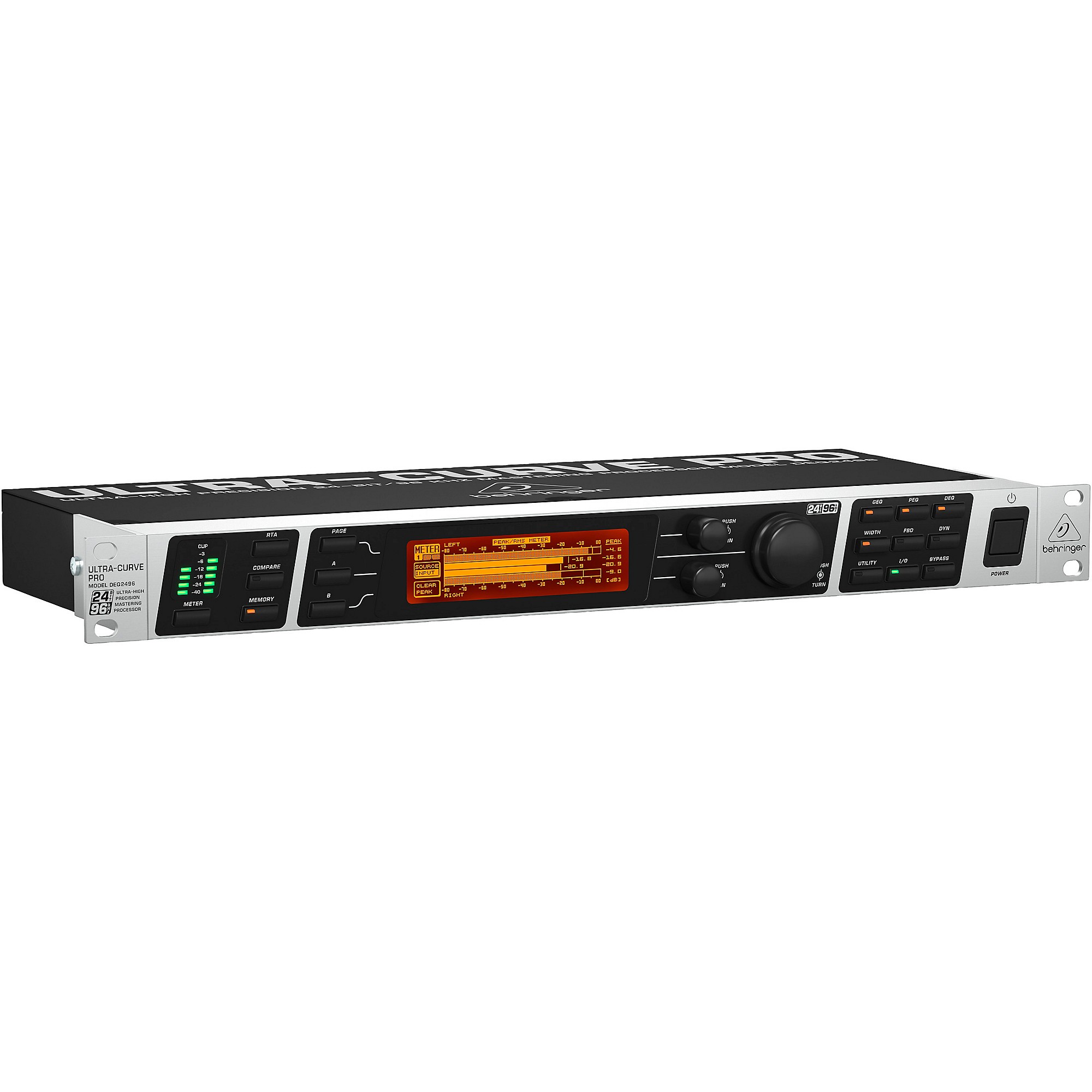 Behringer ULTRACURVE PRO DEQ2496 2-Channel Equalizer and Mastering