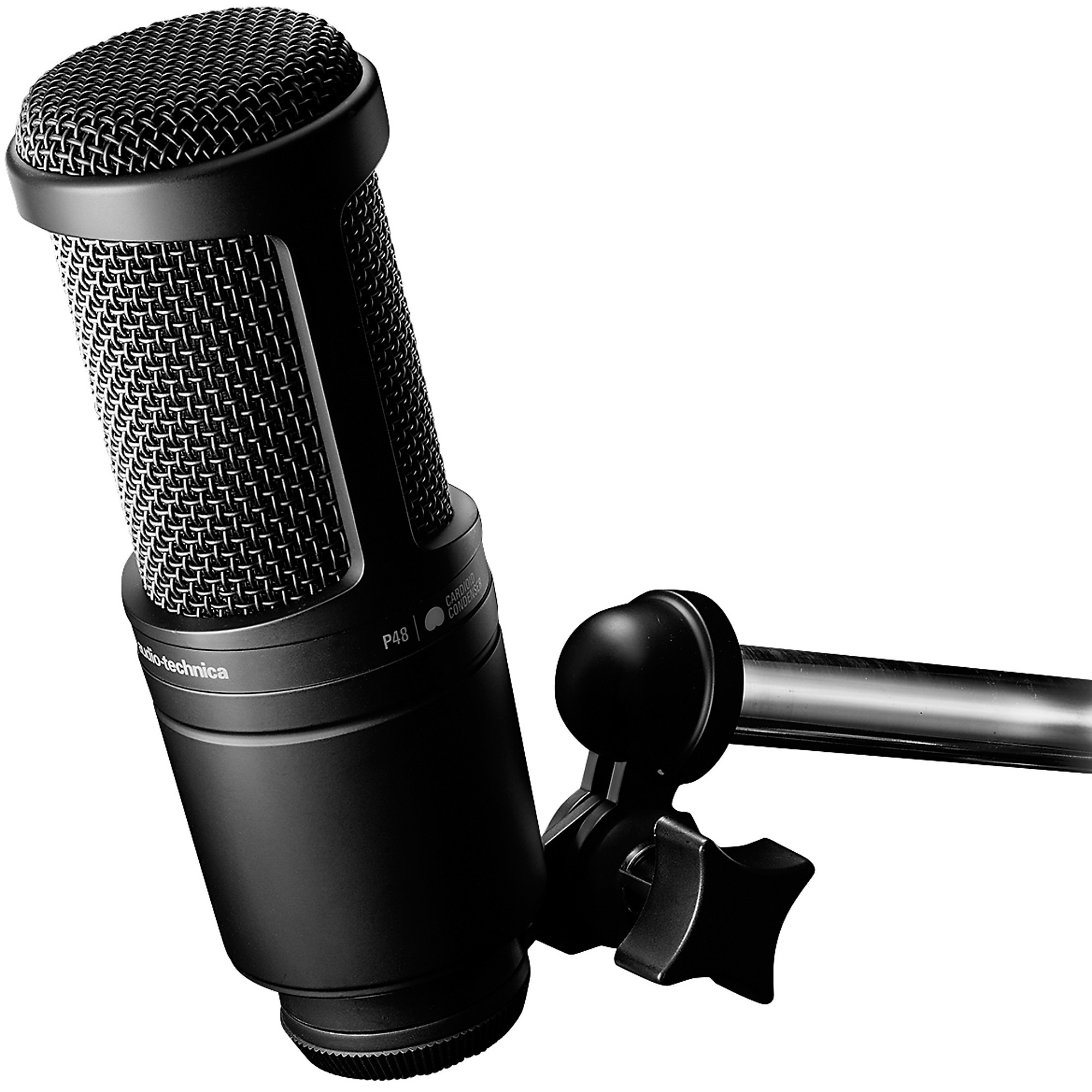 Audio-Technica AT2020 Large-Diaphragm Condenser Microphone | Music