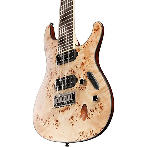 Ibanez S Series S7721PB 7-String Electric Guitar Flat Natural