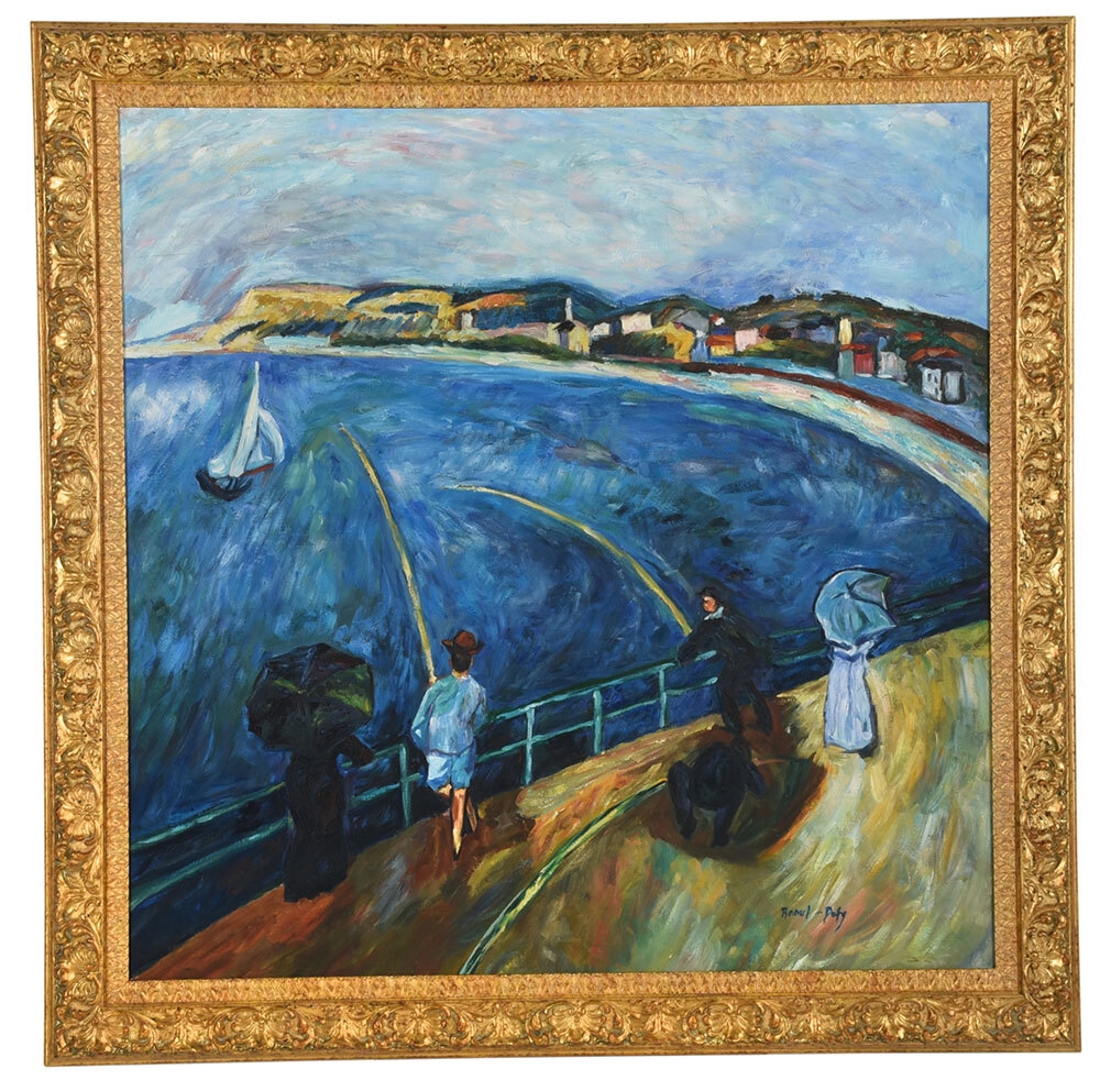 Raoul Dufy | La Plage de Sainte-Adresse | MutualArt