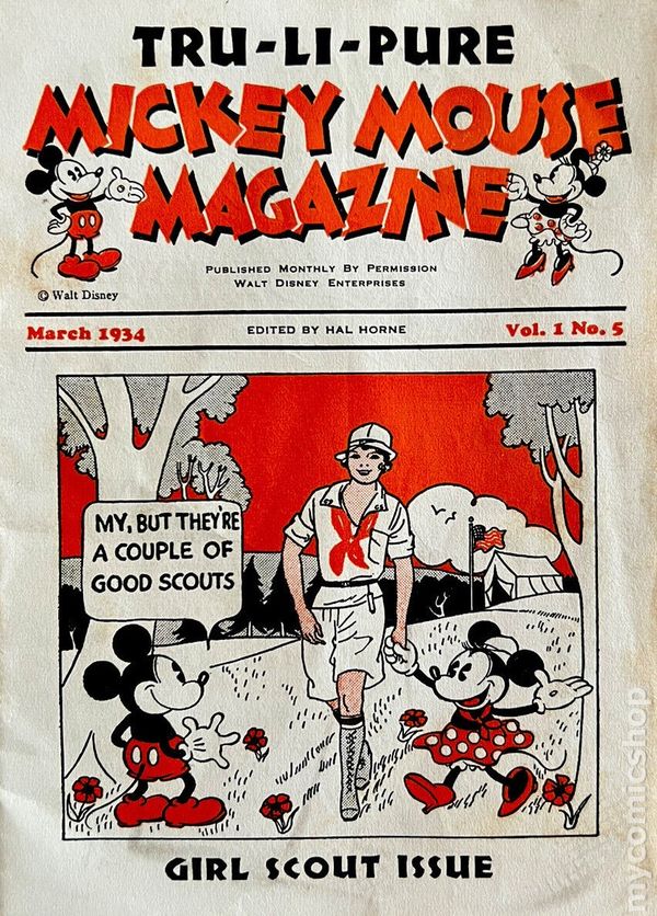 Mickey Mouse Magazine (1933-1935 Disney) 2nd Giveaway Series comic