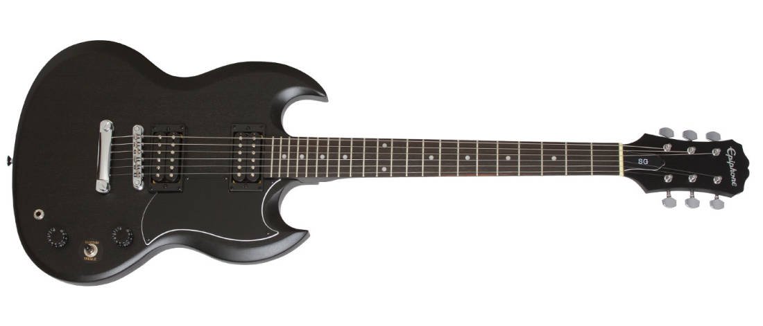 Epiphone SG Special Satin E1 Electric Guitar - Ebony - 711106701134