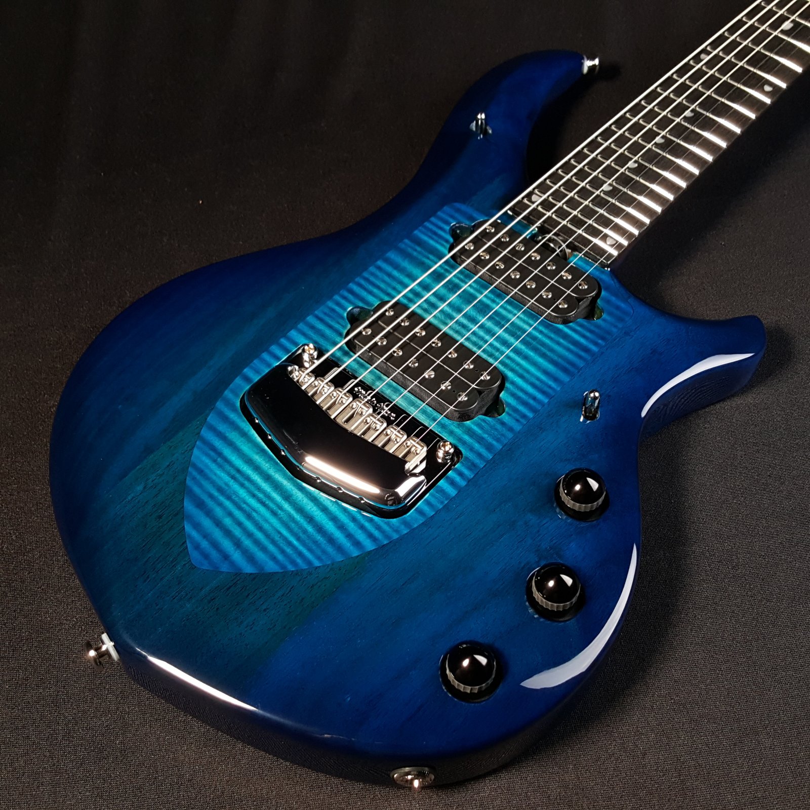 Ernie Ball Music Man 7 String John Petrucci Majesty Blue Hanu