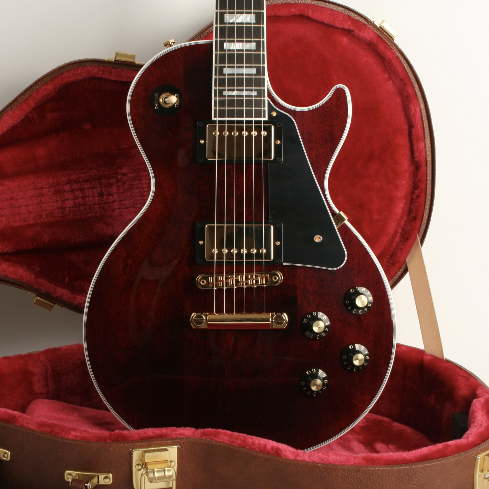 Gibson Les Paul Custom 70s Wine Red 221150165 - 711106164137