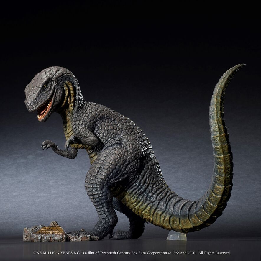 恐竜100万年』アロサウルス vs.トゥマク ソフビ フィギュア セット