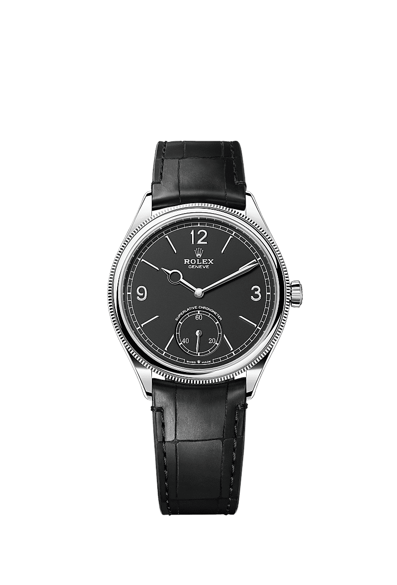 ロレックス 1908 ウォッチ：18 ct ホワイトゴールド - m52509-0002
