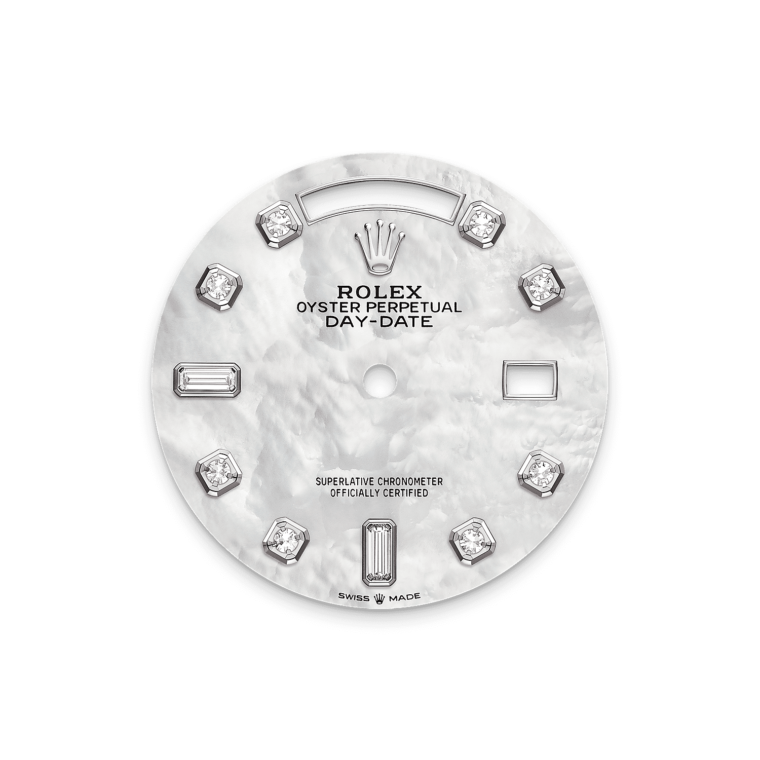 Rolex Day-Date 36腕錶：18K白色黃金- m128349rbr-0004