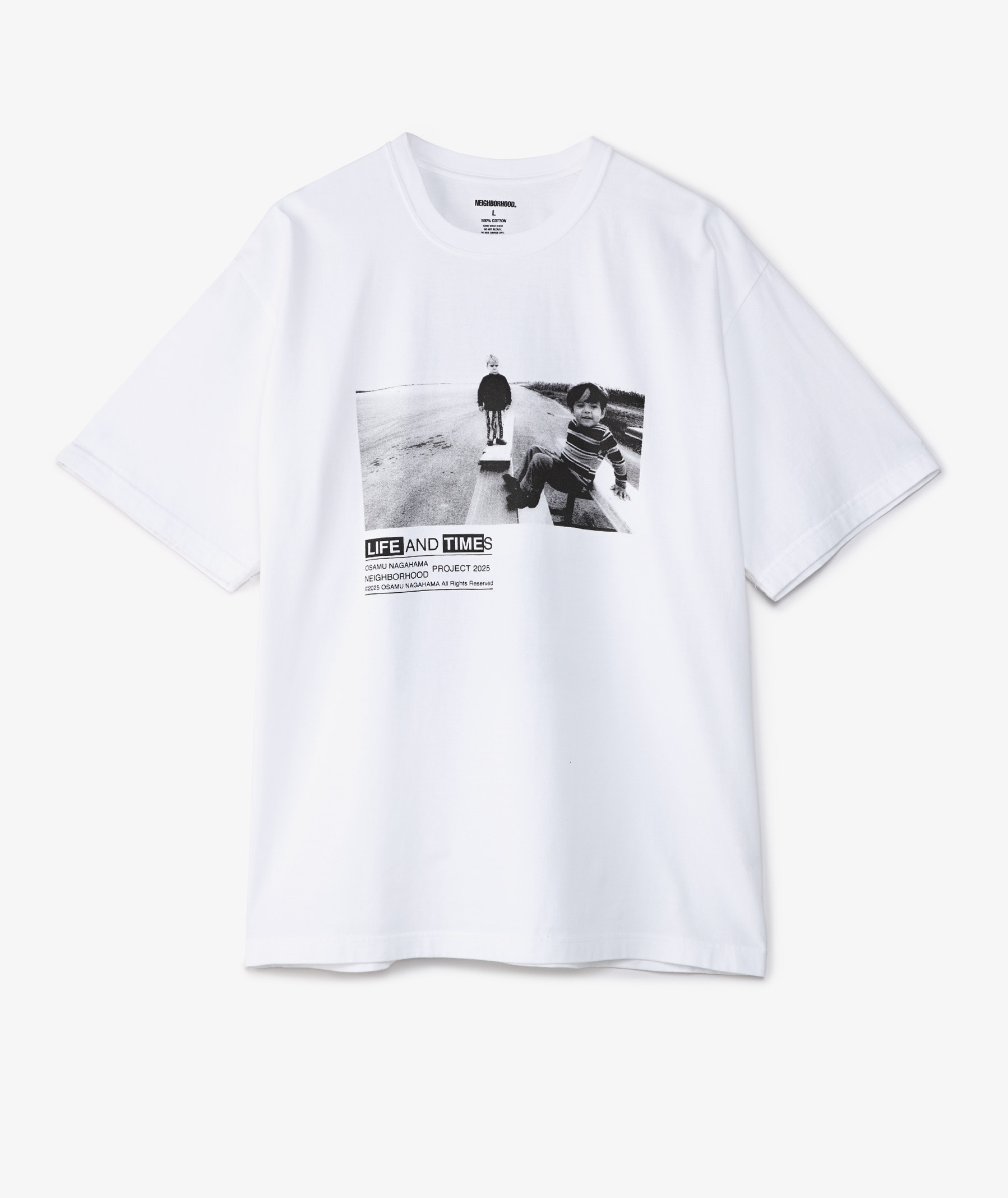 Neighborhood NH 5 T-Shirt x Osamu Nagahama | White | SVD USA