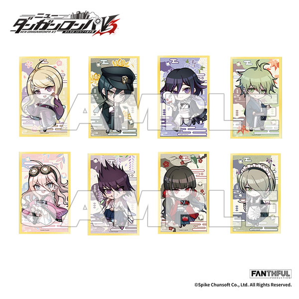 ニューダンガンロンパV3 × FANTHFUL 色紙カード 8種セット | 株式会社