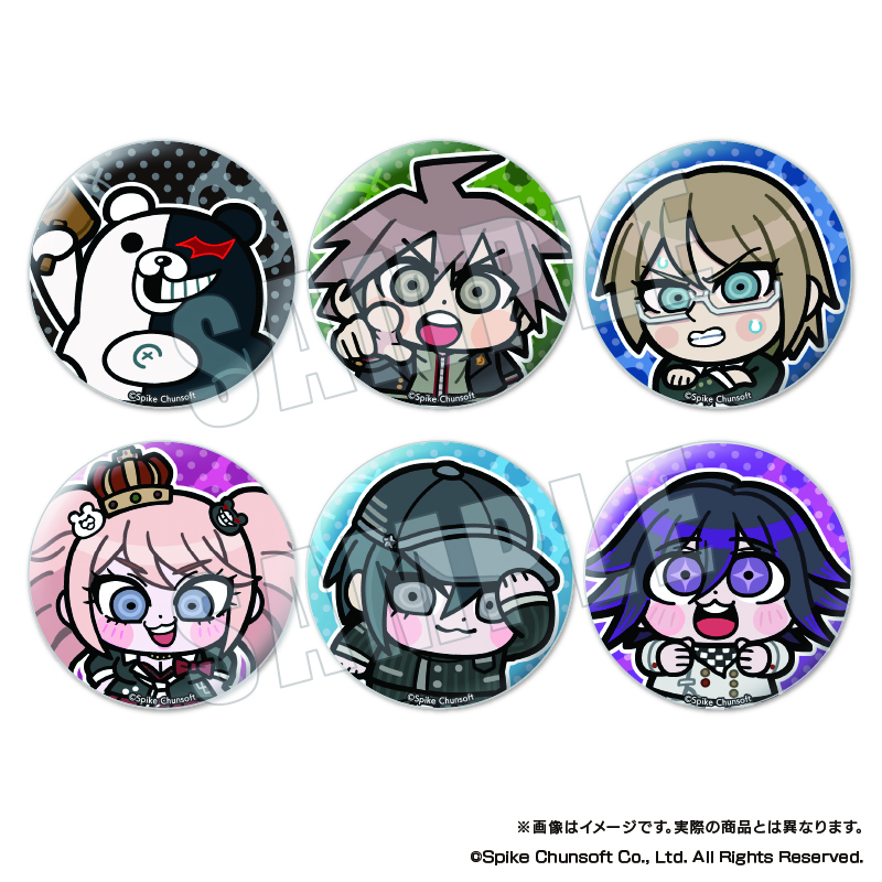 ダンガンロンパシリーズ×ぶくぶ 缶バッジ Vol.1 | 株式会社スパイク