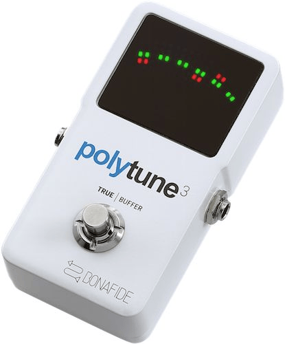 TC Electronic PolyTune 3 Polyphonic LED Guitar Tuner Pedal with