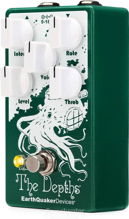 EarthQuaker Devices The Depths V2 Optical Vibe Machine Pedal