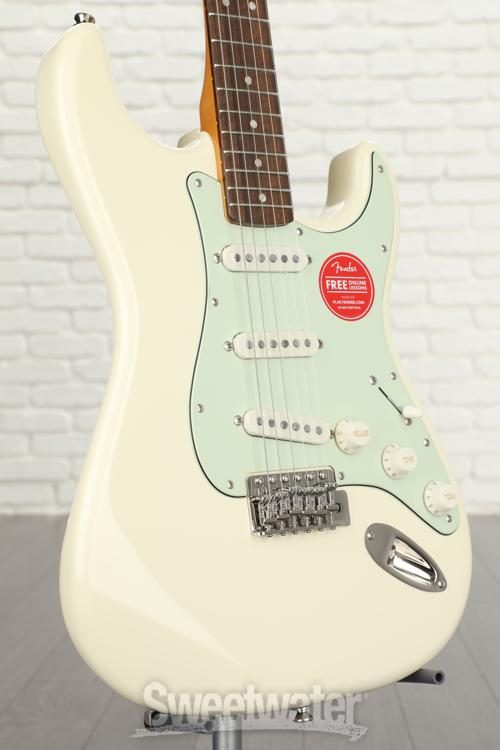 Squier Classic Vibe '60s Stratocaster - Olympic White | Sweetwater