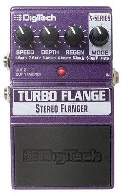 DigiTech Turbo Flange Stereo Flanger Pedal | Sweetwater