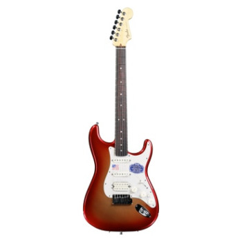 Fender American Deluxe Strat HSS - Sunset Metallic | Sweetwater
