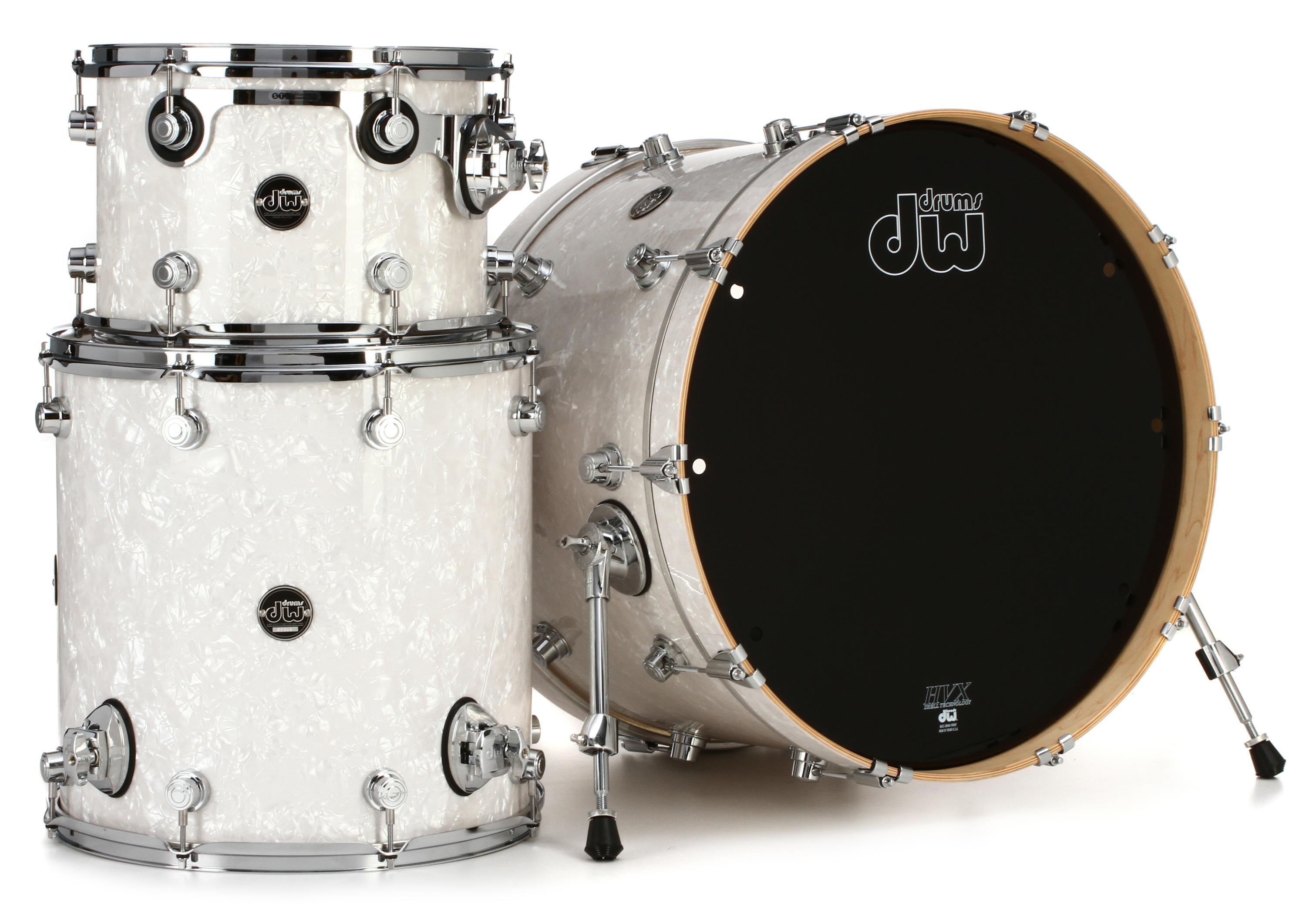 DW Performance Series 3-piece Shell Pack with 14x22-inch Bass Drum