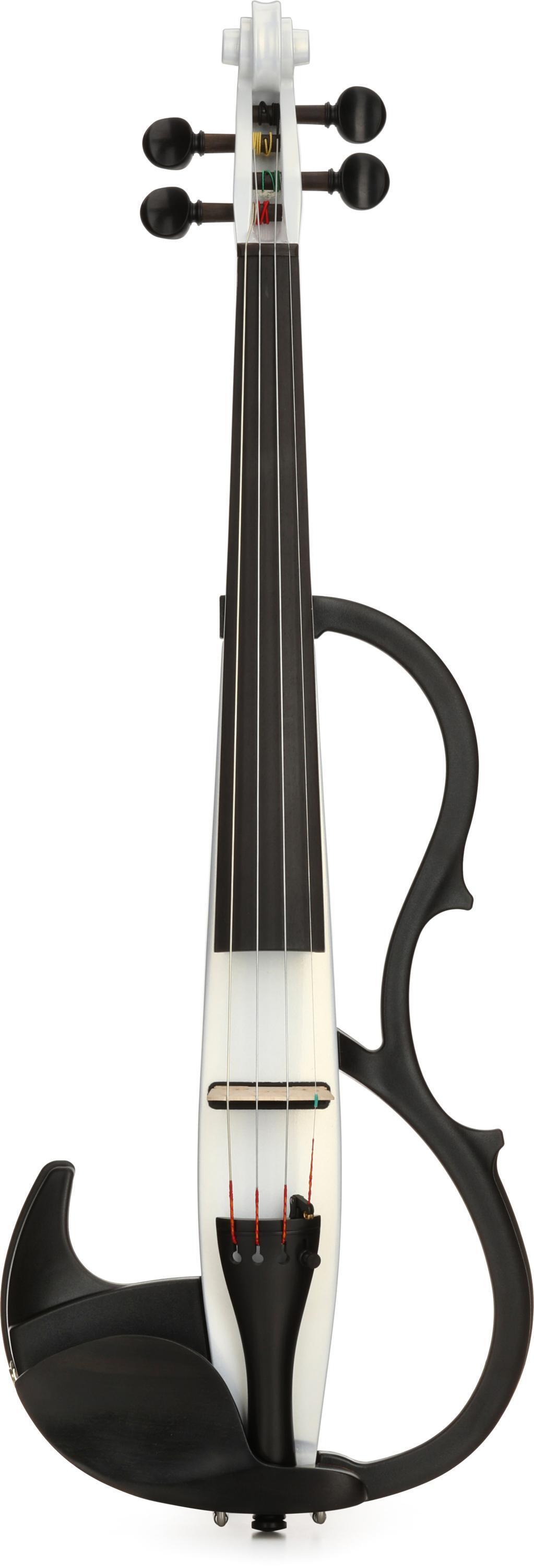 Yamaha Silent Series SV-200 Electric Violin - Pearl White | Sweetwater