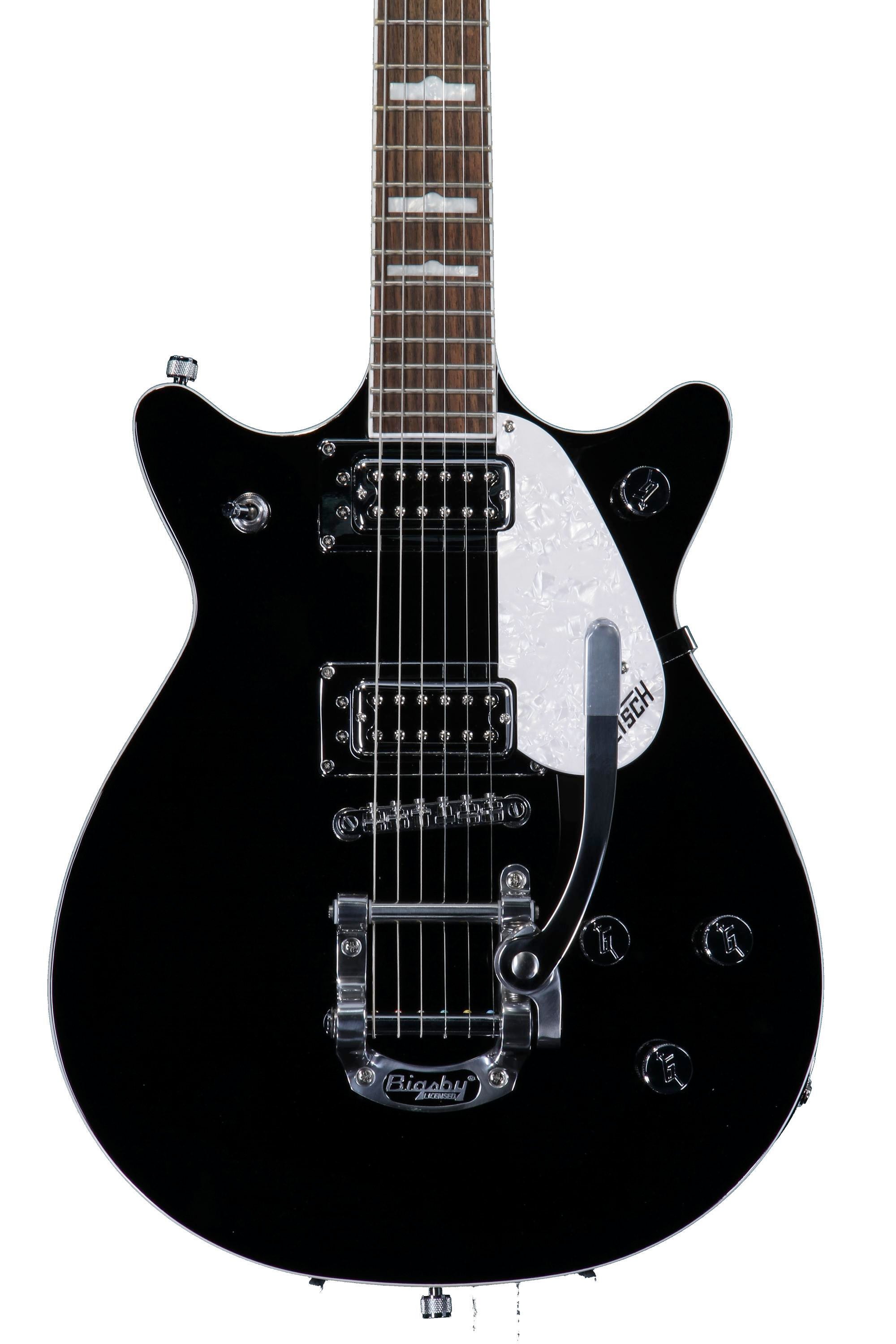 Gretsch G5445T Double Jet with Bigsby - Black | Sweetwater
