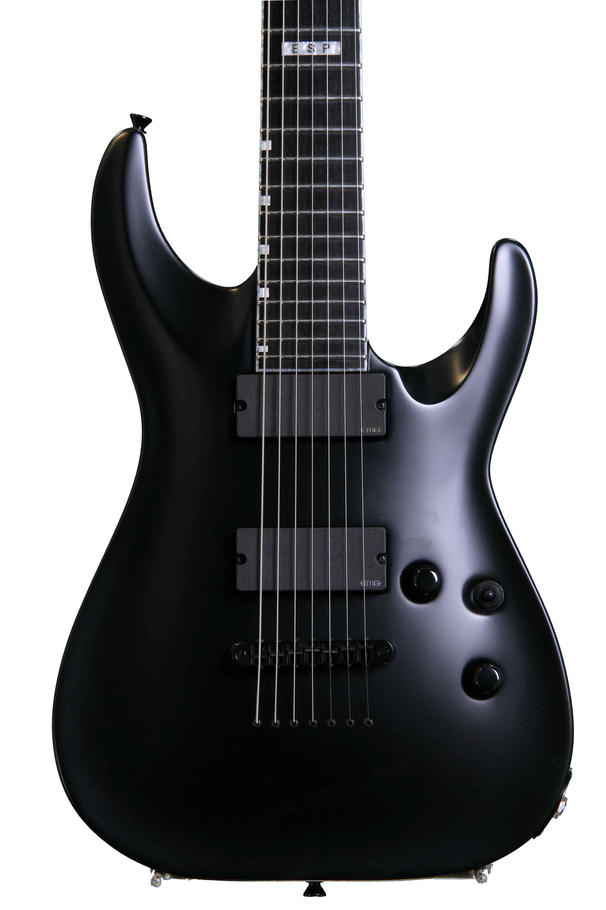 ESP E-II Horizon NT 7 Baritone - Black Satin | Sweetwater