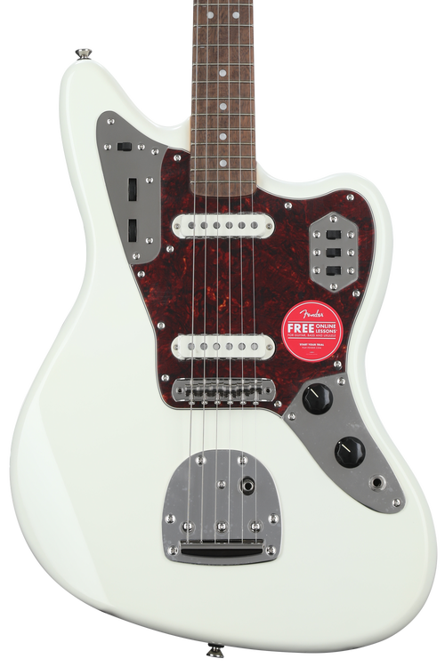 Squier Classic Vibe '60s Jaguar Electric Guitar - Olympic White